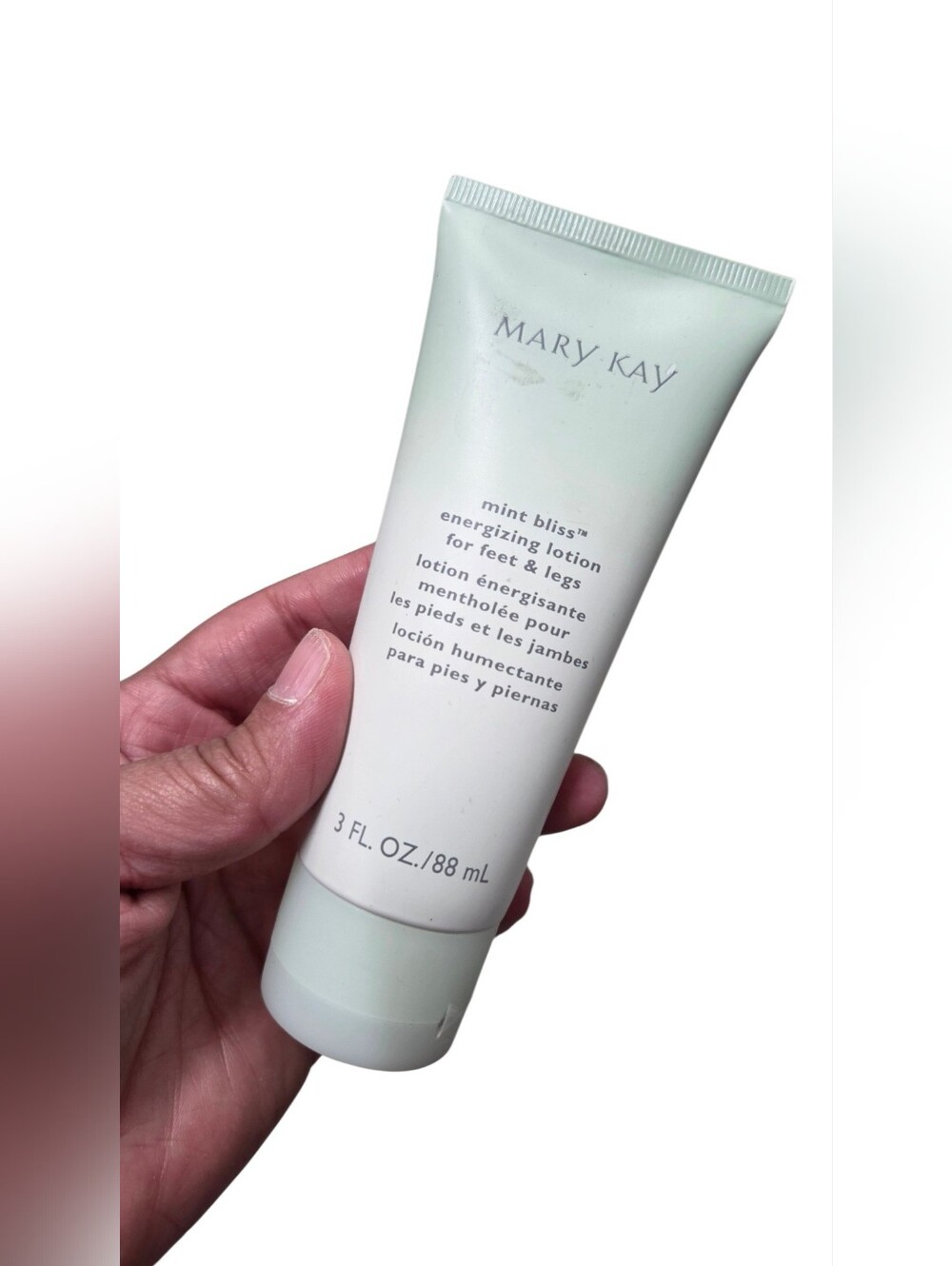 Mary Kay Mint Bliss Energizing Lotion Used